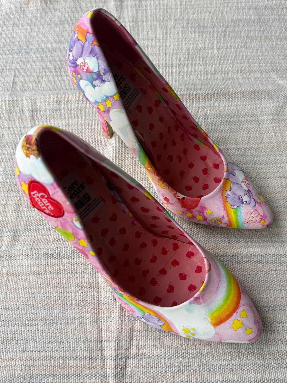 Care Bears x Iron Fist Heels by Dolls Kill – Size 39 (Fits US 7.5–8) - Picture 3 of 7